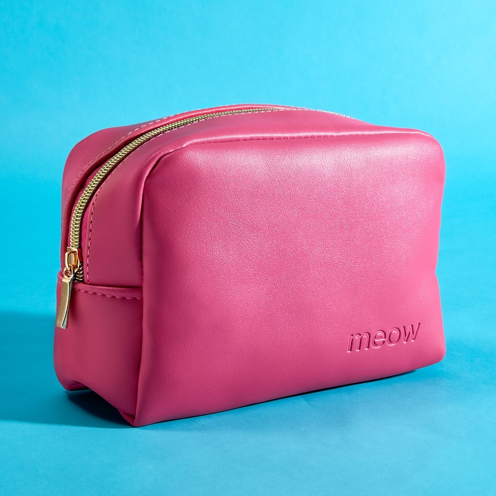 Cat Lady Meow Make Up bag NWT